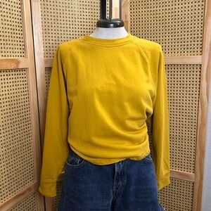Mustard Yellow Long Sleeve Top